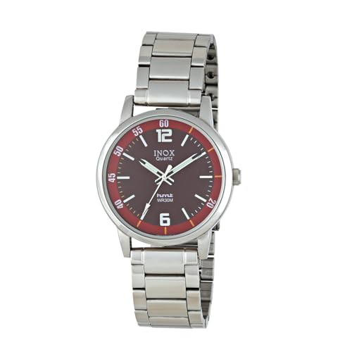 Buy HMT Men INOX IXGS 11 Analog Black | 1 Year Manufacturer